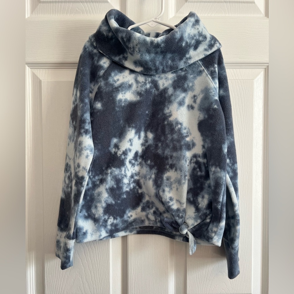 SO Kids Tie-Dye Sweater - Blue and White